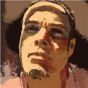 Professeur de peinture numérique ou digital painting, dans un style réaliste ou semi-réaliste.